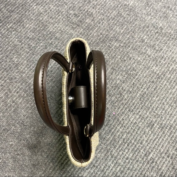 Nine West Handbag with Burlap-Look - Picture 4 of 8